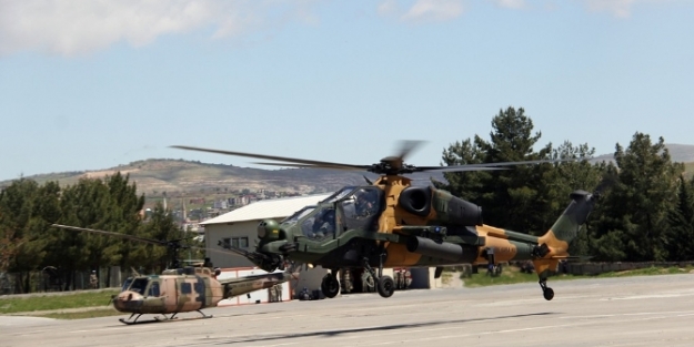 ATAK helikopterleri kritik göreve başladı