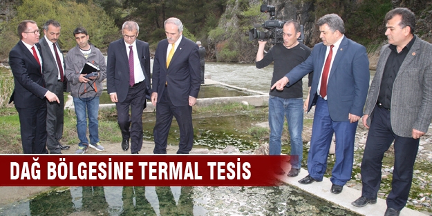 Dağ bölgesine termal tesis