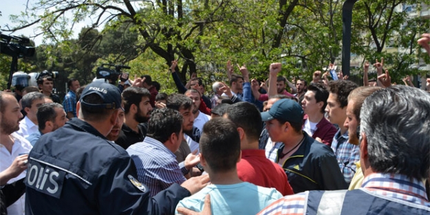 HDP mitinginde olay!