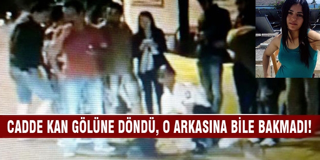 Cadde kan gölüne döndü, o arkasına bile bakmadı!