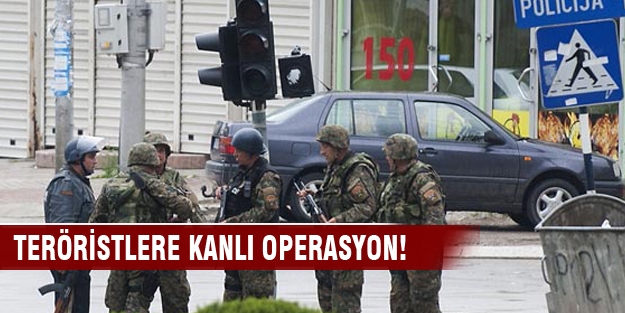 Teröristlere kanlı operasyon!