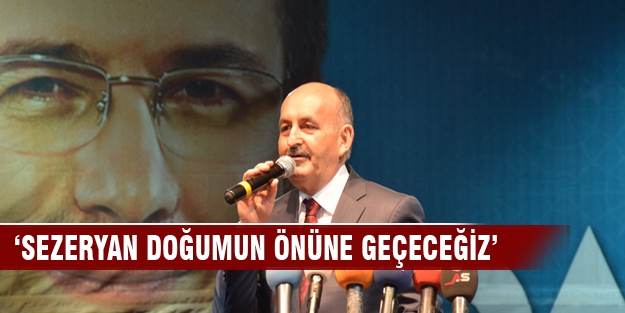 ‘Sezeryan doğumun önüne geçeceğiz’