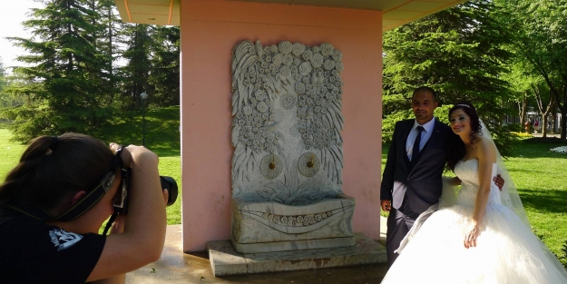 Aşkın çeşmesi Botanik Park'ta