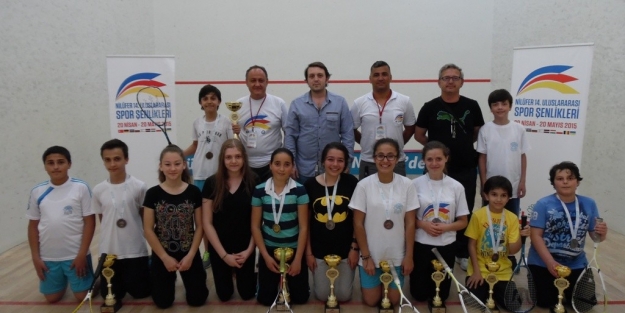 Squash Şenlikleri’nde ödüller sahiplerini buldu