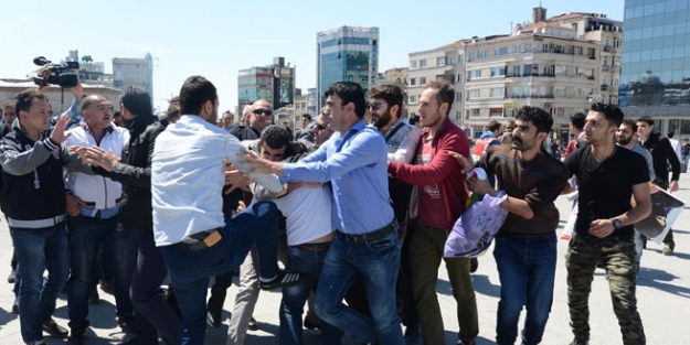 Taksim’de eylemcilere polis müdahalesi