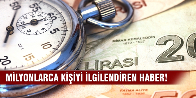 Milyonlarca kişinin borcu siliniyor!