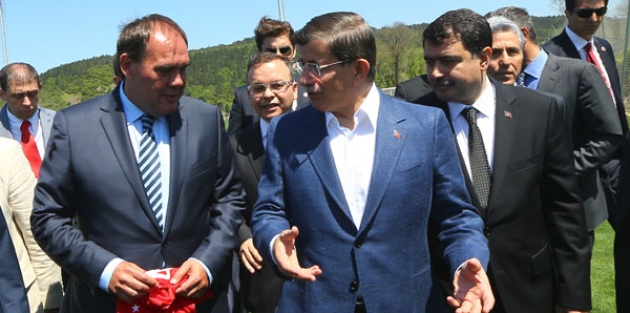 Başbakan TFF'nin tesislerini ziyaret etti!