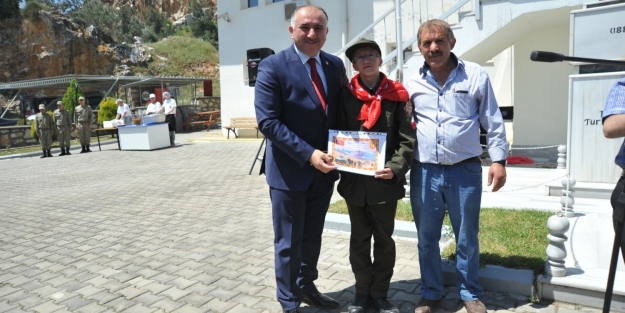 Engelli askerlerin tezkere sevinci