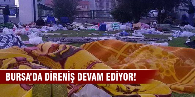 Bursa'da dev otomobil firmalarında direniş sürüyor