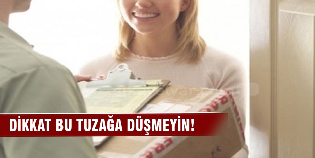 "Kargo aracılığıyla dolandırıcılığa" dikkat