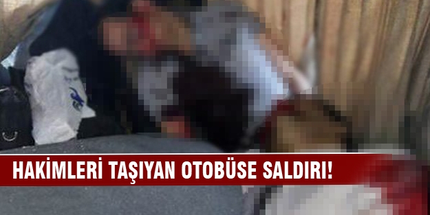 Mısır'da hakimleri taşıyan otobüse saldırı