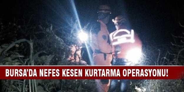 Kayıp genç uçurumda bulundu