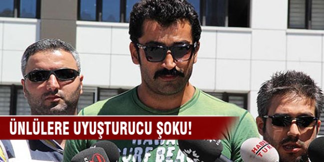 Ünlülere uyuşturucu şoku!