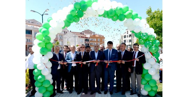 Demirtaş’a nefes aldıracak park açıldı