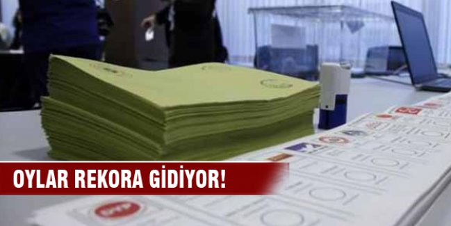 Yurtdışı oyları rekora gidiyor