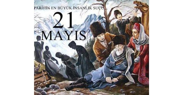 Çerkeslerden ’soykırım’ protestosu