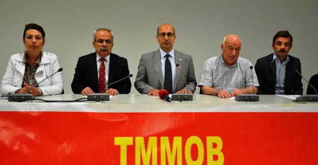 TMMOB'dan direnen işçilere destek!