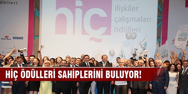 HİÇ ödülleri sahiplerini buluyor!