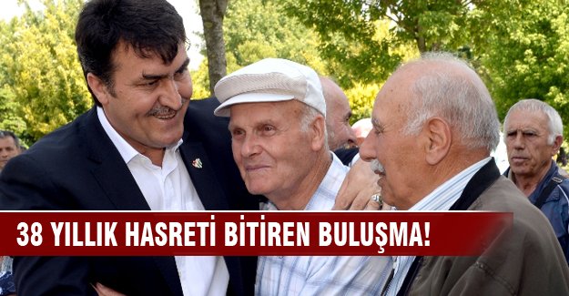 38 yıllık hasreti bitiren buluşma