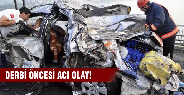 Köprüde feci kaza! 1 ölü, 4 yaralı