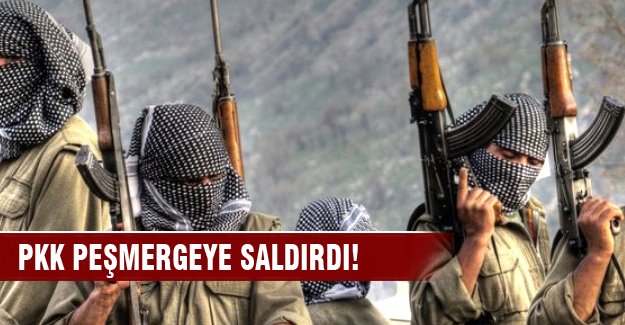 PKK, Peşmergeye saldırdı!