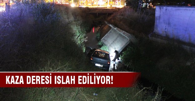 Bursa'da 'kaza deresi' ıslah ediliyor!