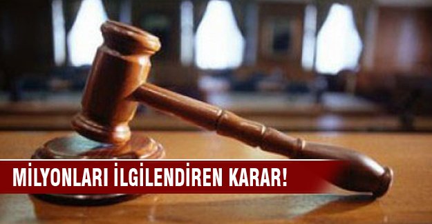 Bursa'da mahkemeden emsal karar!