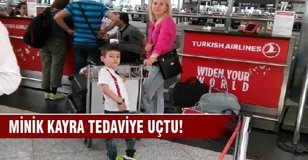 Kampanya amacına ulaştı, Kayra tedavi için Amerika'ya uçtu