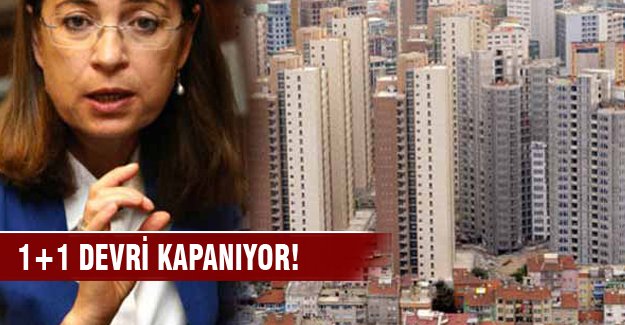 "TOKİ konutlarında artık 1+1 dairelere izin vermiyoruz"