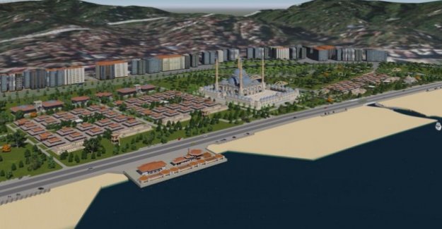 Rize'de denizin üzerinde yeni bir şehir kurulacak