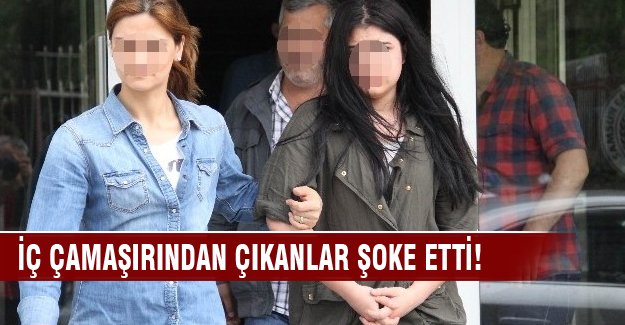 Hamile kadının iç çamaşırlarından bonzai çıktı