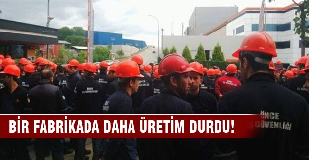 Bursa'daki dev fabrikada flaş gelişme!