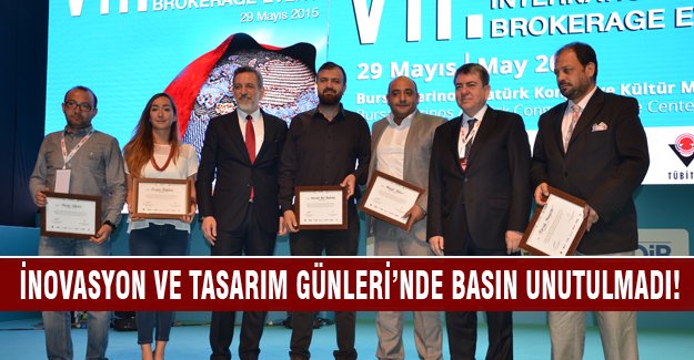 İnovasyon ve Tasarım Günleri’nde basın kuruluşları unutulmadı