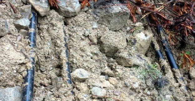 Su firmalarının kaçak boruları ortaya çıktı