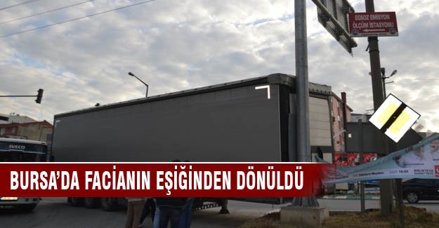 Bursa'da facianın eşiğinden son anda dönüldü