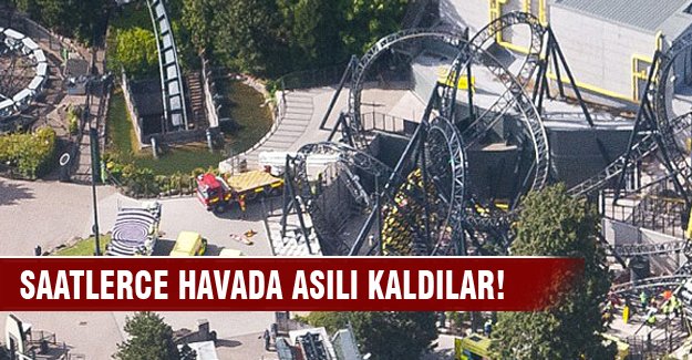 Saatlerce havada asılı beklediler!