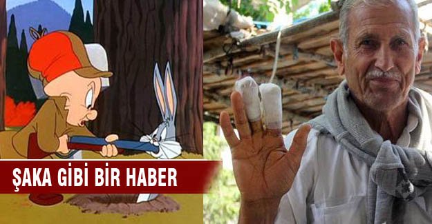 Bugs Bunny çizgi filmini aratmayan haber