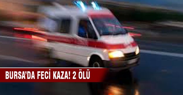 Bursa'da yağışlı hava ölüm getirdi