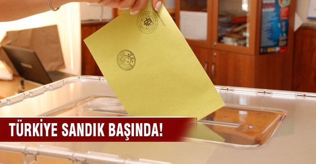 Türkiye sandık başında