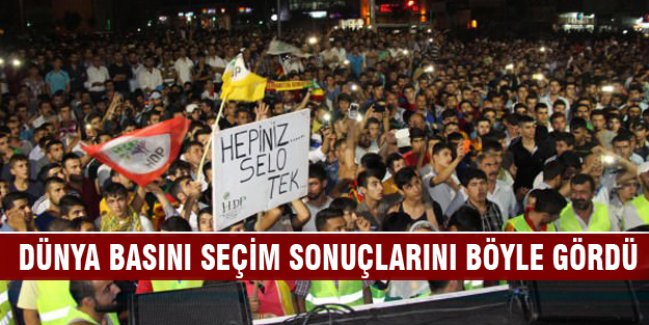 Dünya basını seçim sonuçlarını böyle duyurdu