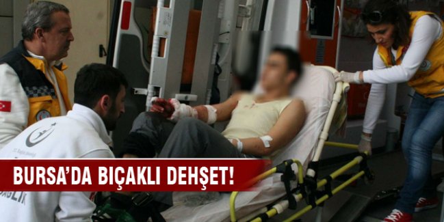 Bursa'da okulda bıçaklı dehşet!