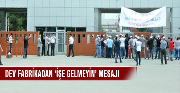 Tofaş' iş bırakma eylemi sürüyor