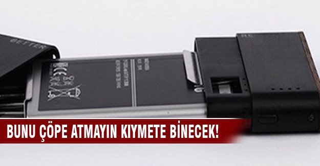 Eski telefon bataryanızı sakın çöpe atmayın!