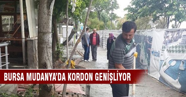 Bursa Mudanya'da yeni kordonuna kavuşuyor
