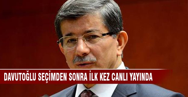 Davutoğlu "Koalisyonu ancak biz yürütürüz"
