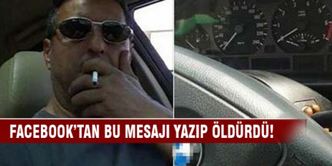 Sosyal medyada tehdit edip öldürdü