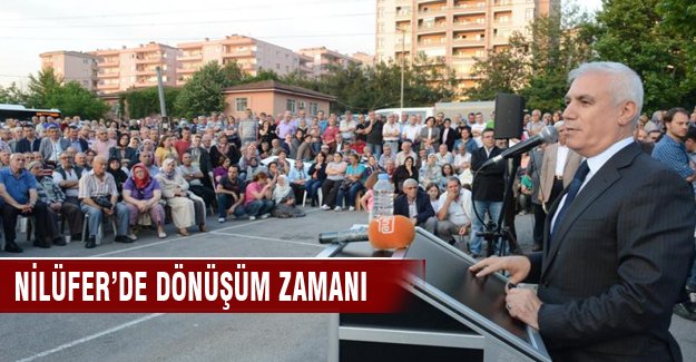 Nilüfer'de kentsel yenileme