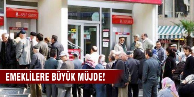 Emekliye büyük müjde! 250 lira taksitle...