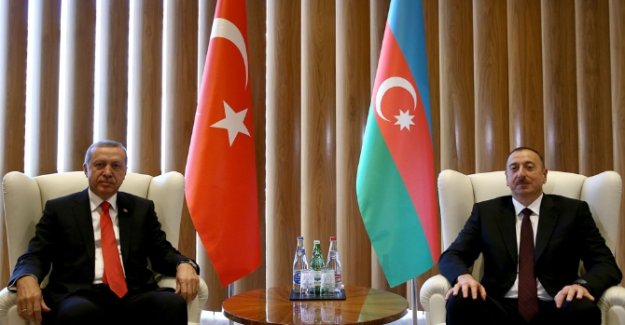 Erdoğan Aliyev’le görüştü