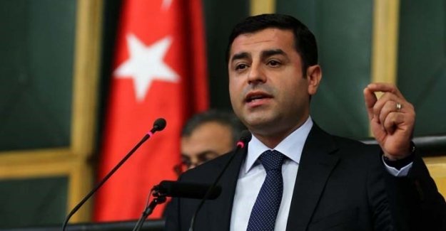Selahattin Demirtaş "AK Parti ve CHP uzlaşsın"